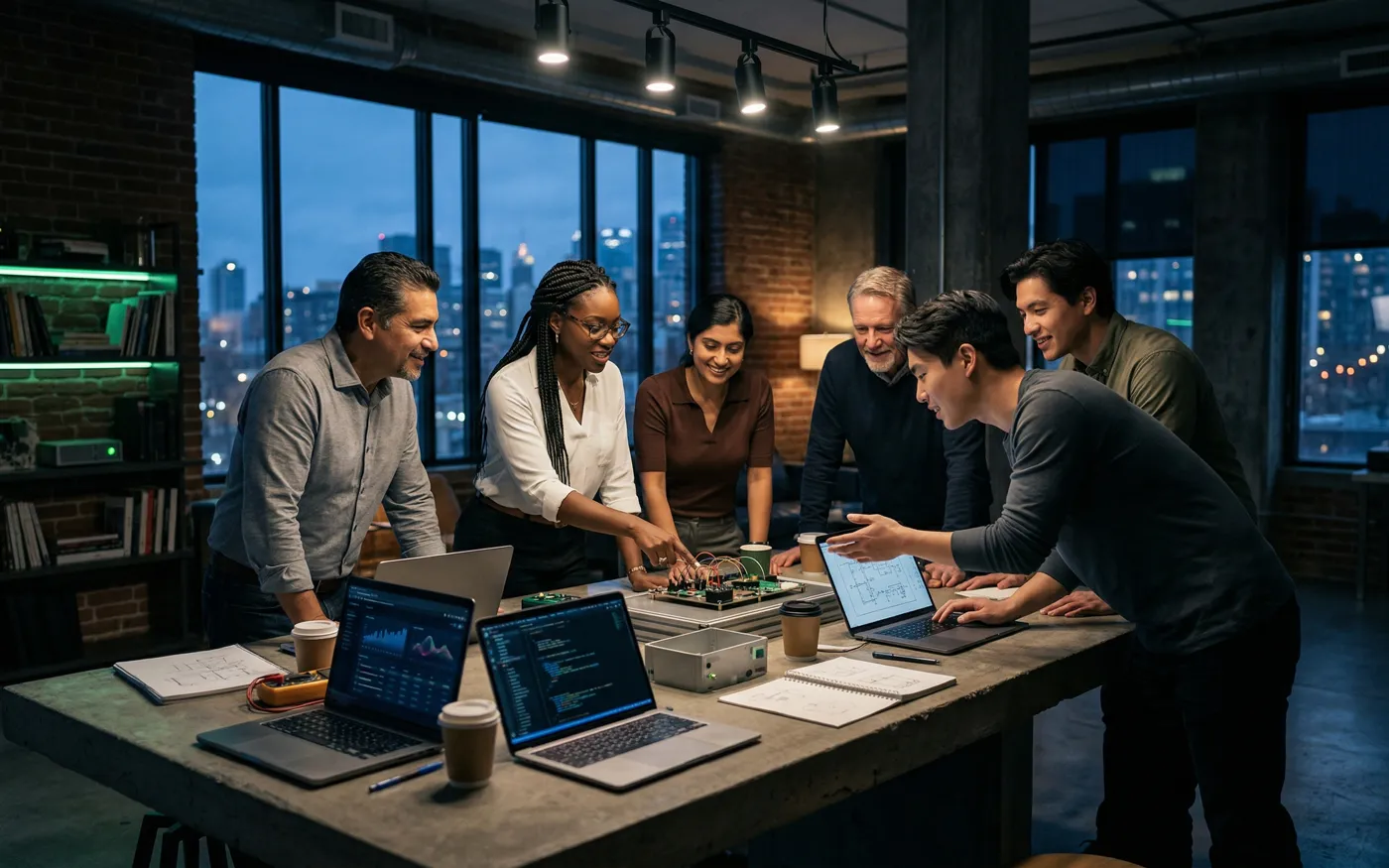 Team collaboration scenario